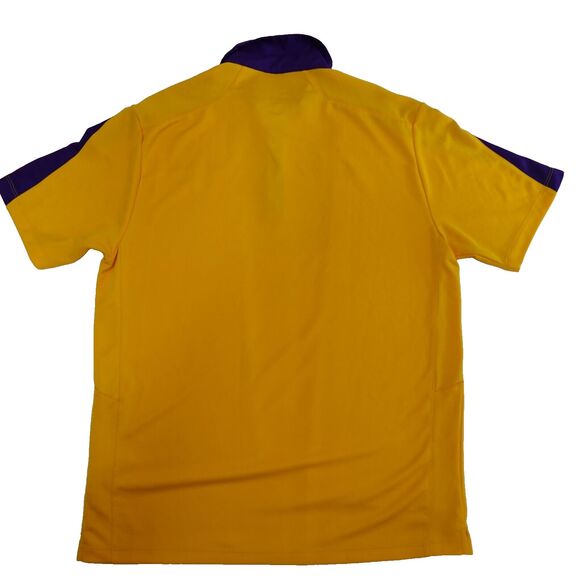 LSU Tigers Polo Shirt Mens Medium College Football Sports Game Day Louisiana LSU - Picture 3 of 14
